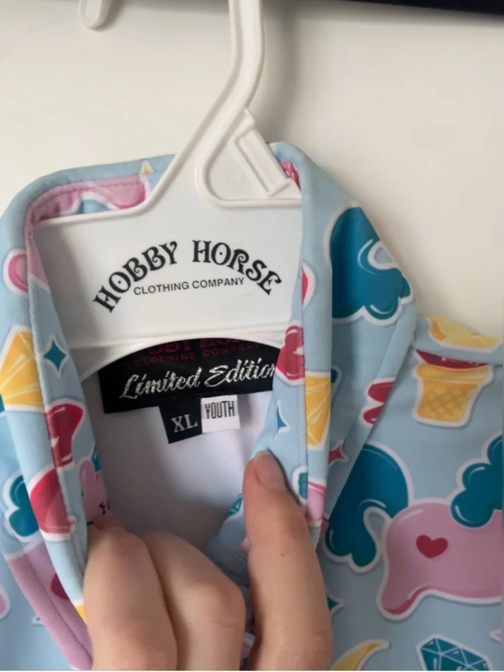 NWT Hobby Horse Lolly Unicorn Show Blouse Girls XL